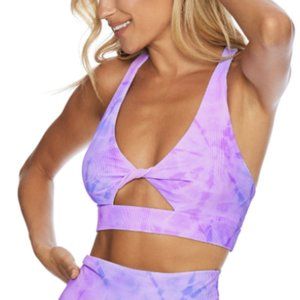 NWT BeachRiot Crystal Tie Dye Twist Top